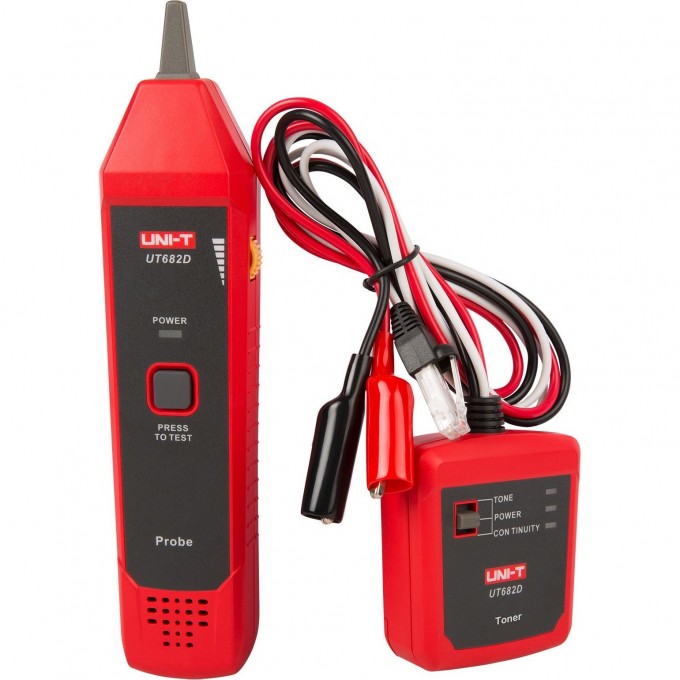 Тестер трассоискатель с генератором сигнала UNI-T UT682D 13-1090 Тестер трассоискатель с генератором сигнала UNI-T UT682D 13-1090